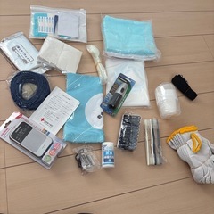 防災バック１７点セット（新品　未使用　未開封）の画像