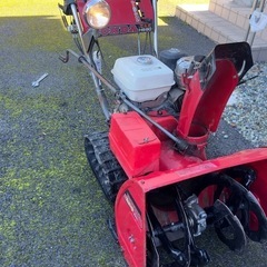 除雪機HS80 14日まで価格７万の画像