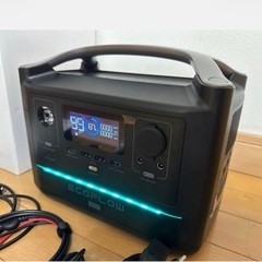 災害に便利なポータブル電源(ECO FLOW River MAX)の画像