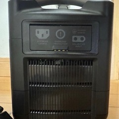 災害に便利なポータブル電源(ECO FLOW River MAX)の画像