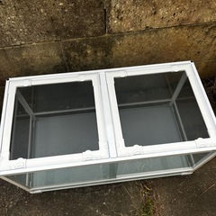 爬虫類 飼育ケージ パンテオン 9045 三晃商会 ホワイト WHの画像