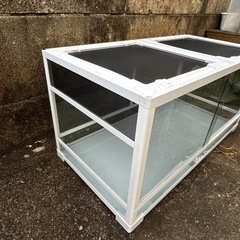 爬虫類 飼育ケージ パンテオン 9045 三晃商会 ホワイト WHの画像