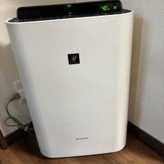 SHARP プラズマクラスター 空気清浄機 加湿器