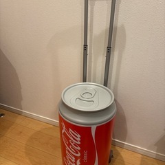 コカコーラ　クーラーボックス　キャスター付き
の画像