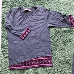 セーター 薄手 7分丈 Tシャツの画像