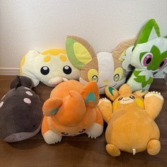 ポケモン　BIGぬいぐるみの画像