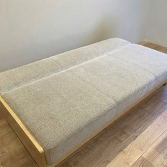 ソファベット　モダンデコ 北欧風 リクライニング ソファの画像