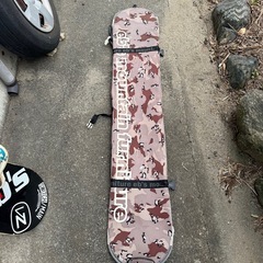 ゼロワン　スノーボード バインディング、カバー付きの画像