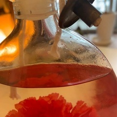 フラワー　オイルランプ　の画像