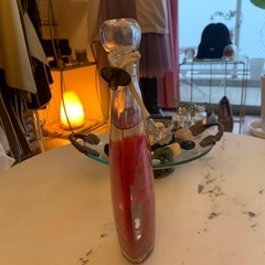 フラワー　オイルランプ　の画像