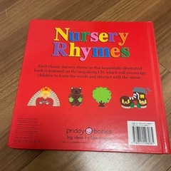 【おもちゃまとめ売り】Nursery Rhymes CD付き　絵本の画像