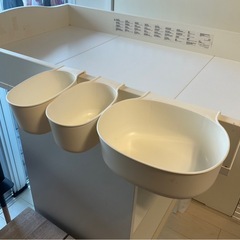 (無料)ベビーおむつ替え台、ベビーバスの画像