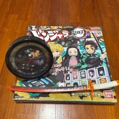 鬼滅の刃ドンジャラ、時計、刀の画像