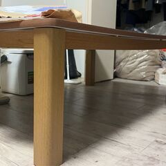 こたつ付テーブルの画像