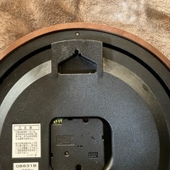 壁掛け　電波時計の画像