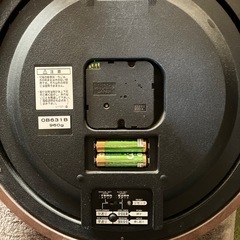 壁掛け　電波時計の画像
