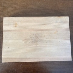 木のまな板　ミニサイズの画像