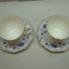 ☆▲ナルミ　カップ　コーヒーセット　ペアカップ&ソーサー　ティーカップ　食器　gの画像