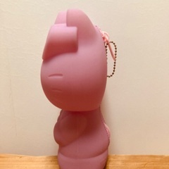 キティ シリコンポーチ ピンクの画像
