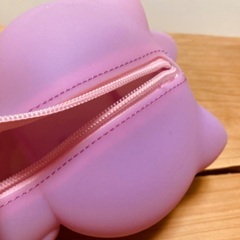 キティ シリコンポーチ ピンクの画像