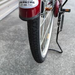 歳末処分価格！使用浅で綺麗です。26インチ自転車の画像