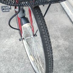 歳末処分価格！使用浅で綺麗です。26インチ自転車の画像