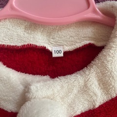 サンタ服  コスチューム 100cmの画像