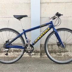 【カスタム&整備済・極美品】キャノンデール　ストリート　2  27速　クロスバイク　CT380mmの画像