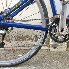 【カスタム&整備済・極美品】キャノンデール　ストリート　2  27速　クロスバイク　CT380mmの画像