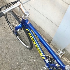 【カスタム&整備済・極美品】キャノンデール　ストリート　2  27速　クロスバイク　CT380mmの画像