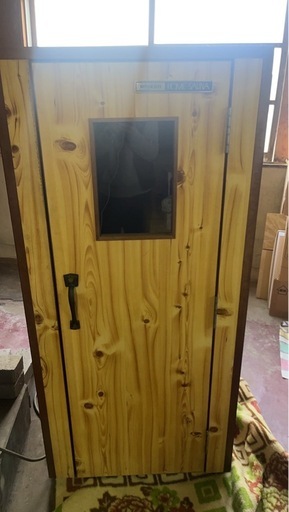 【ジャンク品】ユニゾン ホームサウナ 1人用 JW-1／ジャンク品（現状渡し）