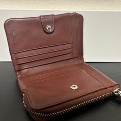 ゾンネ　二つ折り財布　ブラウンの画像