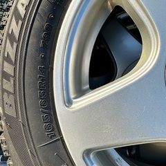 2018冬用ホイール 良好な状態(165/65R14)の画像