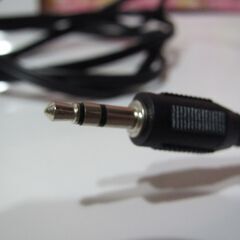 💗新品💗ＴＶ外付スピーカー用コード💗ＲＣＡ⇔Φ３．５ｍｍステレオミニプラグの画像