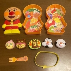 アンパンマン　おしゃべりホットプレート＆お弁当セットの画像