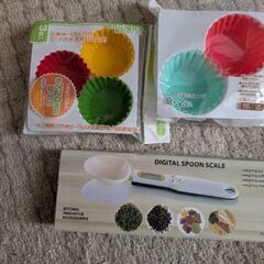 計量スプーンなどの画像