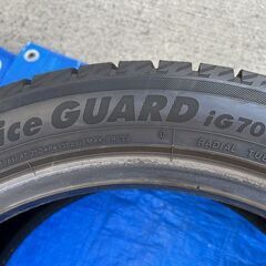 ★ヨコハマタイヤ★ice GUARD iG70 スタッドレス 225/45R17 91Q IG70 21年製造 YOKOHAMA 溝は画像で #12Z1628b39の画像