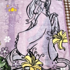 ハーフケット　ブランケット　ラプンツェル　未使用の画像