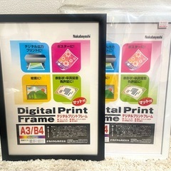 ガウディサグラダファミリア展   公式リソグラフ印刷額絵
＋フレーム白黒2点　セットの画像