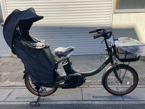 ❗️バッテリー新品キャンペーン❗️試乗?新車仕上げ⭐️中古子供乗せ電動自転車 ブリヂストンビッグ2 ヤマハPASバビー