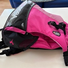 【DIADORA 】ピンク ラケットバッグの画像