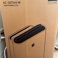 加湿空気清浄機　プラズマクラスター　KC-50TH4-Wの画像