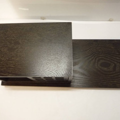 ☆▲木製　道具箱　収納　小物入れ　ブラック　小物置き　花瓶置き　インテリア　雑貨☆eの画像
