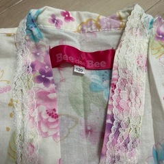 浴衣スカート　甚平風　女の子110 120の画像