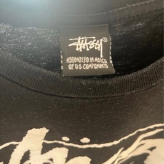 Stüssy ブラック Tシャツの画像
