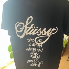 Stüssy ブラック Tシャツの画像