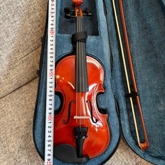 バイオリン　1/4  1/8　2つセットの画像