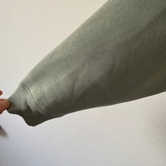 アスレティア　モスグリーンスウェット　　トレーナー　XLの画像