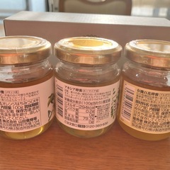 はちみつ3種食べ比べセット❣️アカシア、オレンジ、有機百貨蜂蜜）の画像