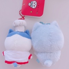 ちいかわ ハチワレぬいぐるみキーホルダーsetの画像